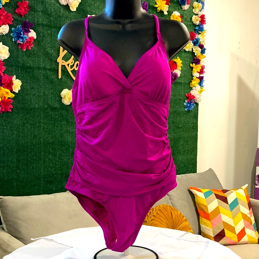Watch My Back Macramé Swimsuit